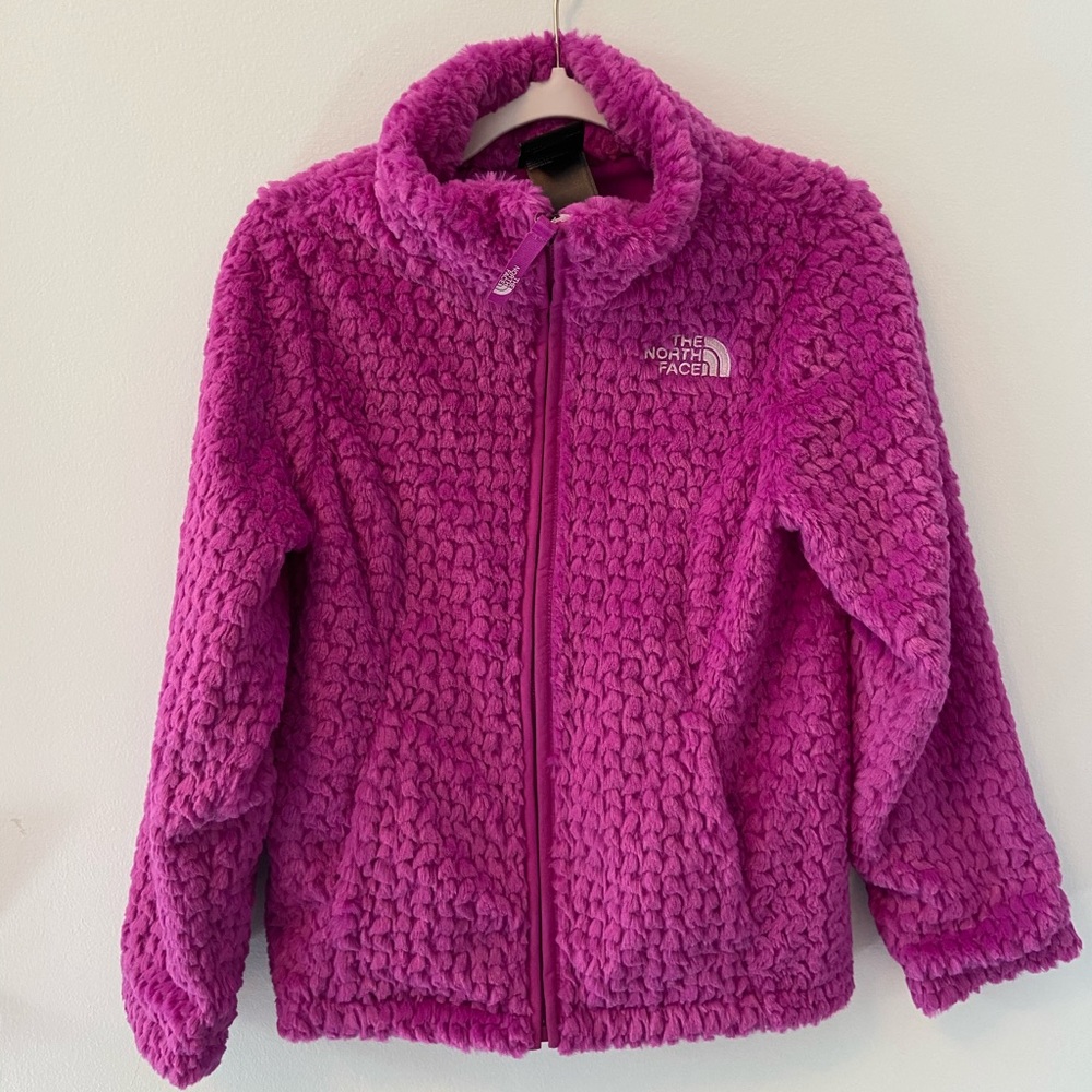 Girls North Face Fleece Size XS 6 Purple. New.
